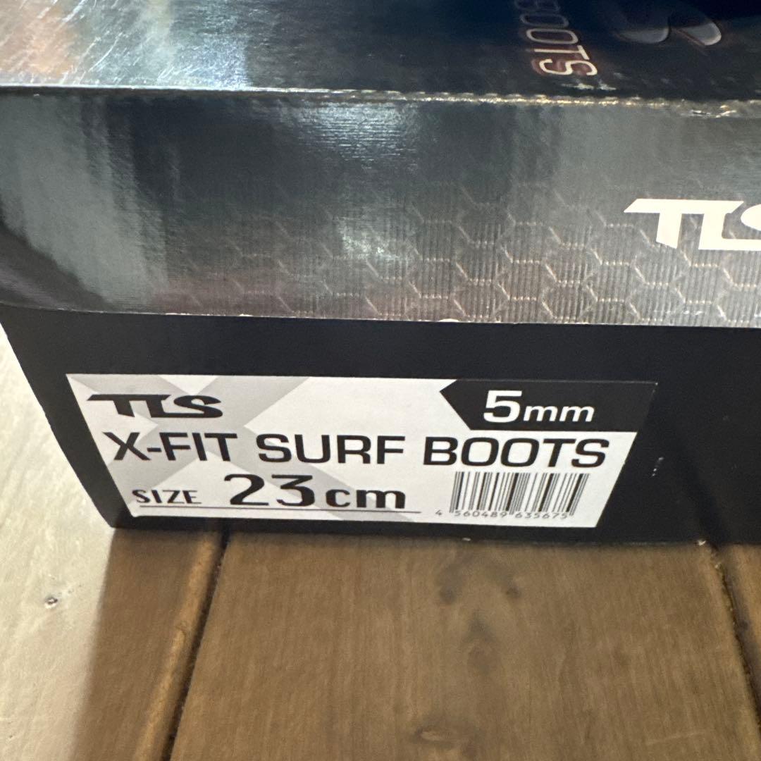 TLS X-FIT SURF BOOTS 5mm 23cm 定価¥11,680