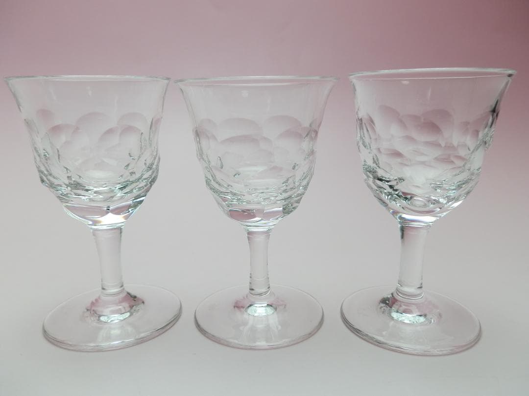 河上恭一郎 切子高付盃 6客 70820