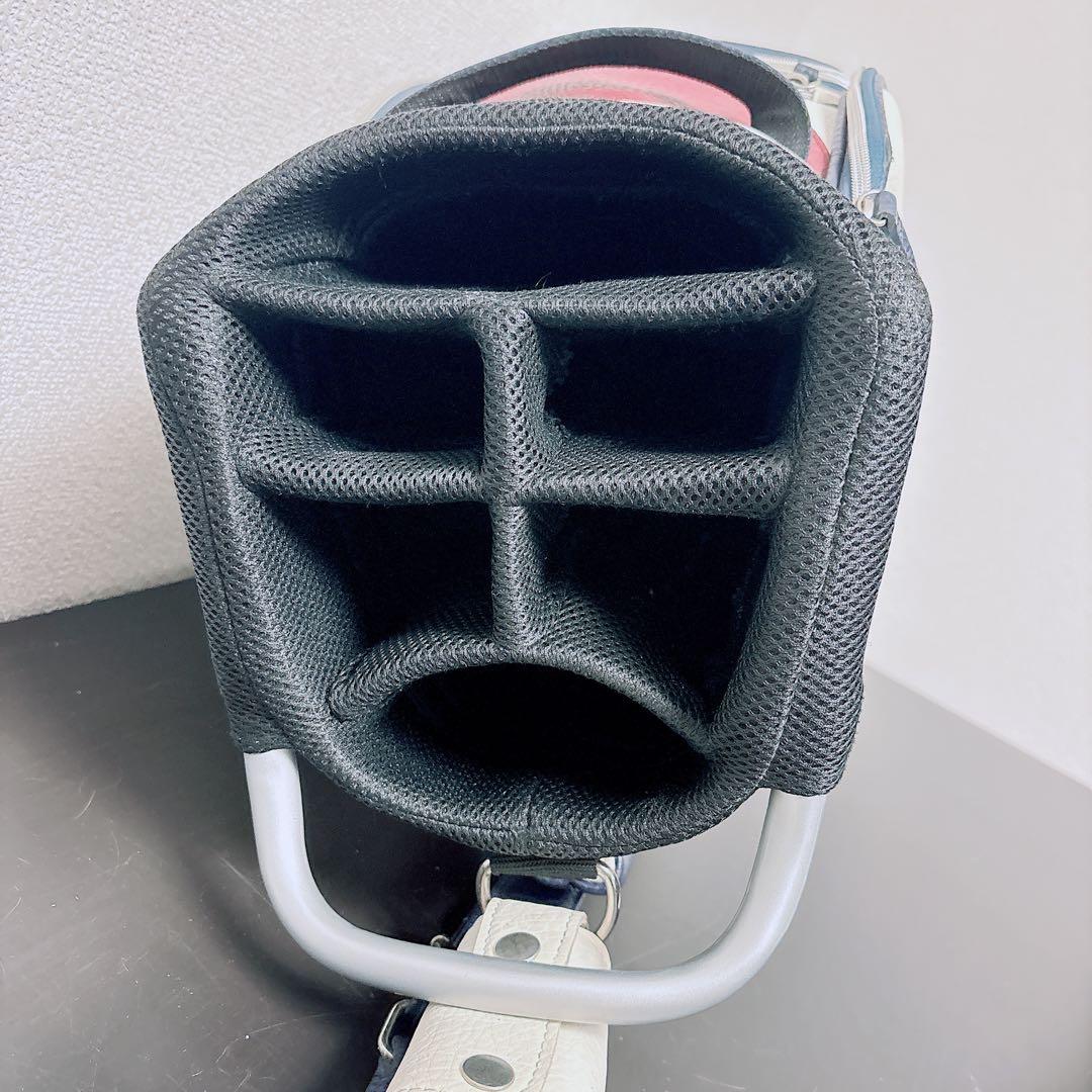 Admiral アドミラル キャディバッグ 9.0型 6分割 トリコロール