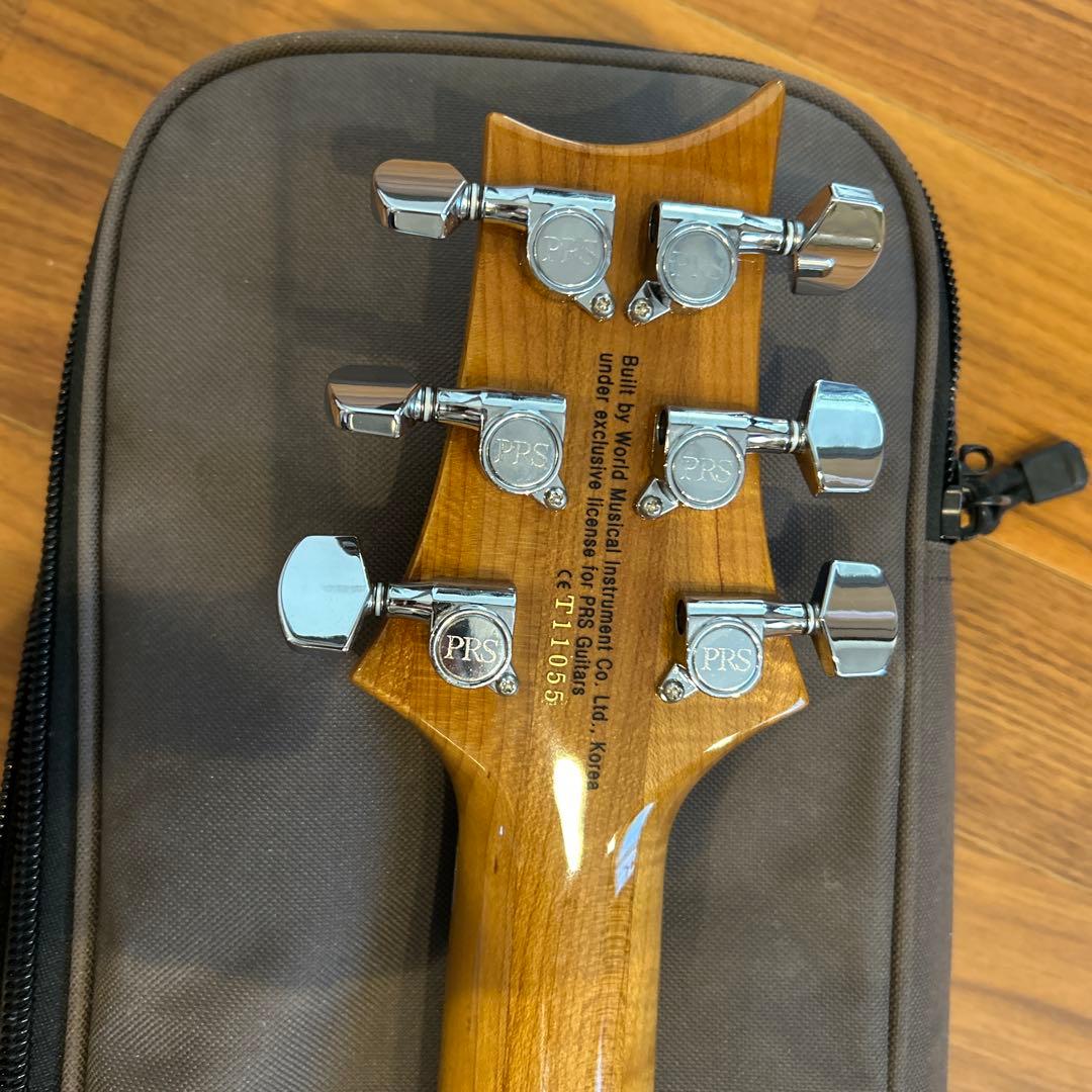 PRS SE エレキギター グレー ギグバッグ付き