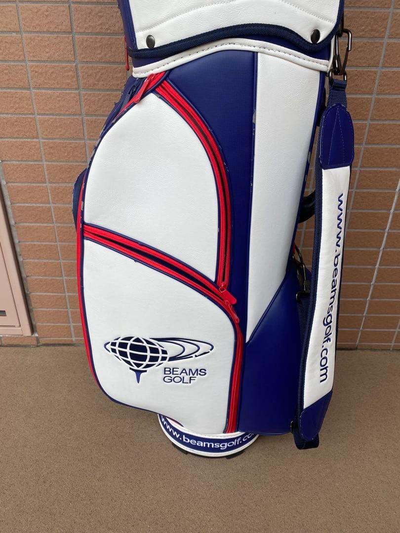 BEAMS GOLF × CROWN キャディバッグ