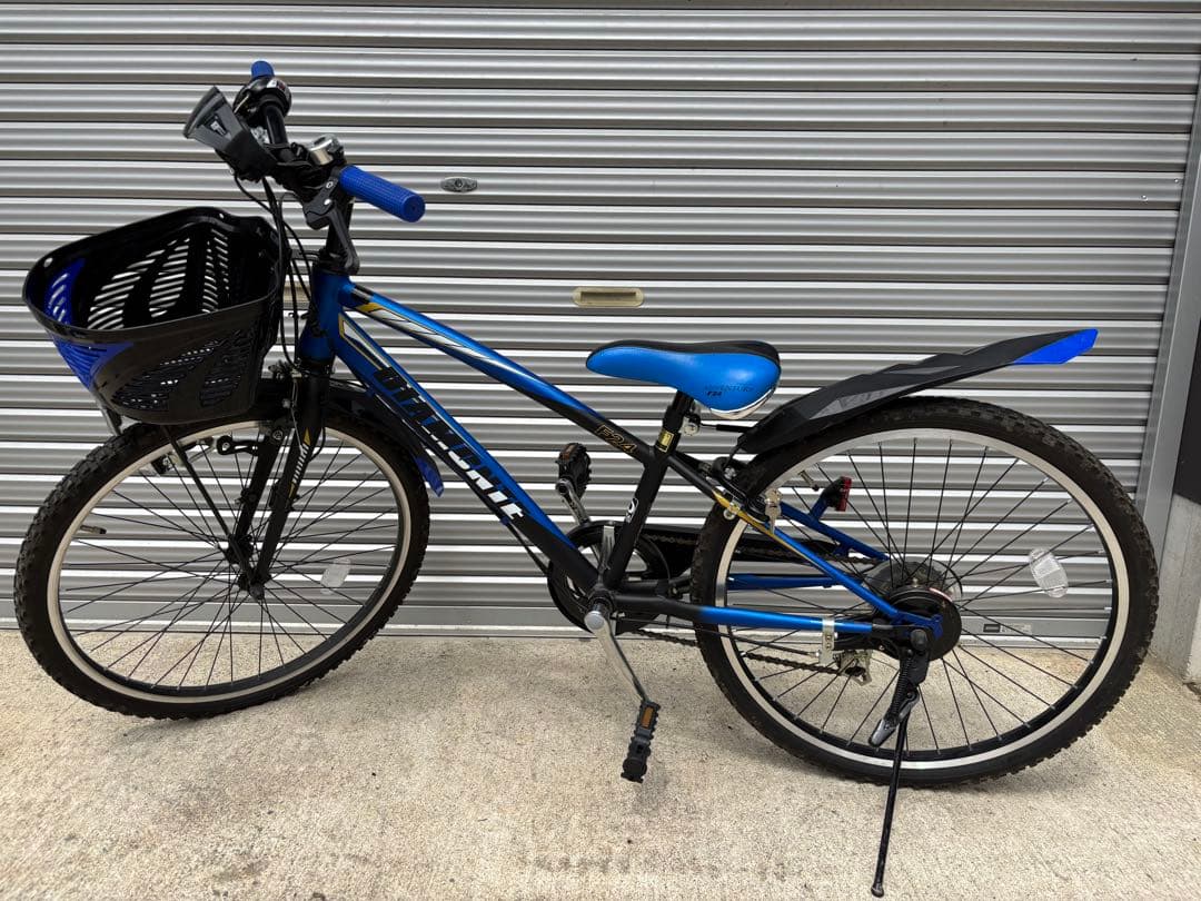 ナニモカモ　新潟　引き取り限定　シマノ　スピードメーター付き　24インチ