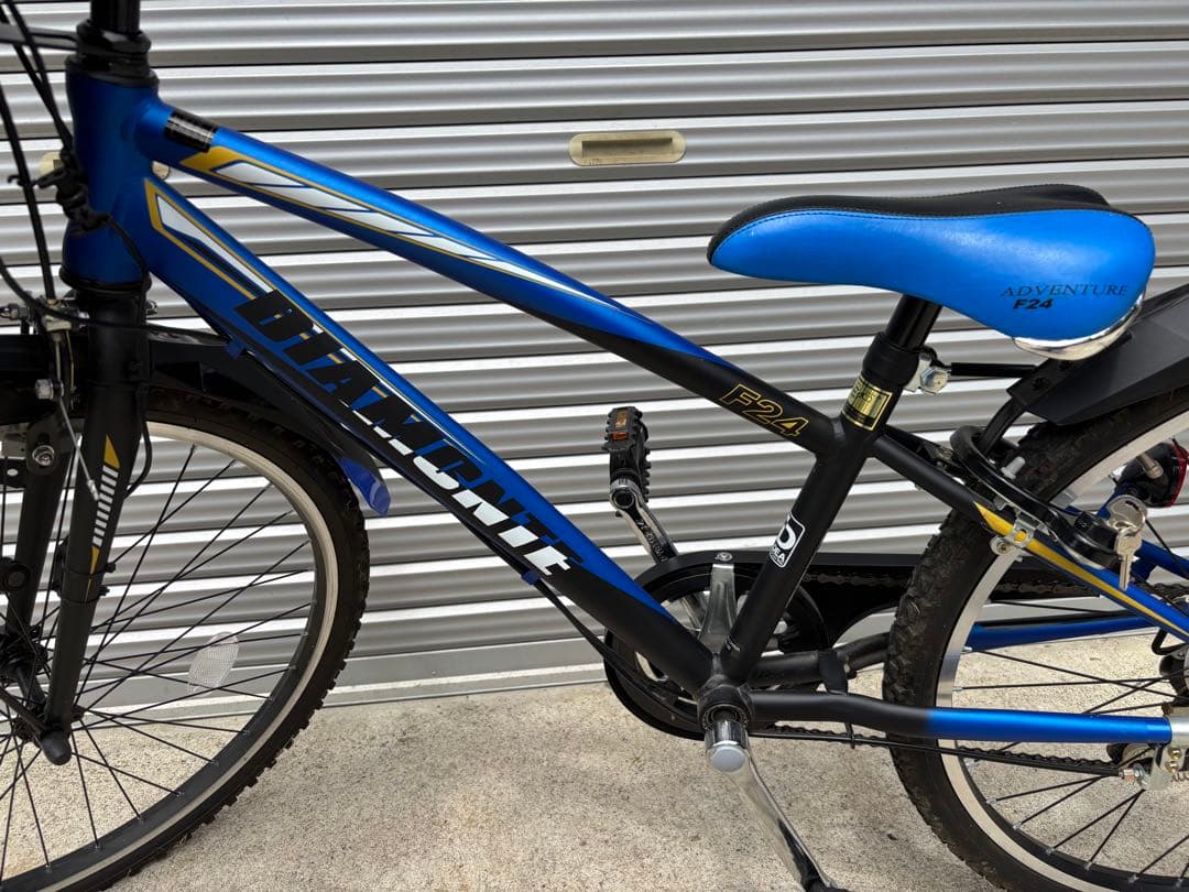 ナニモカモ　新潟　引き取り限定　シマノ　スピードメーター付き　24インチ