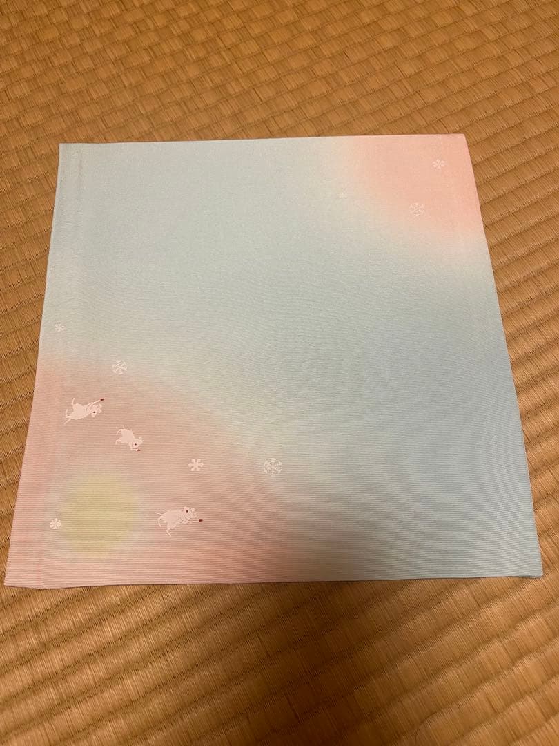 裏千家　茶道用帛紗　十二支（猿なし）