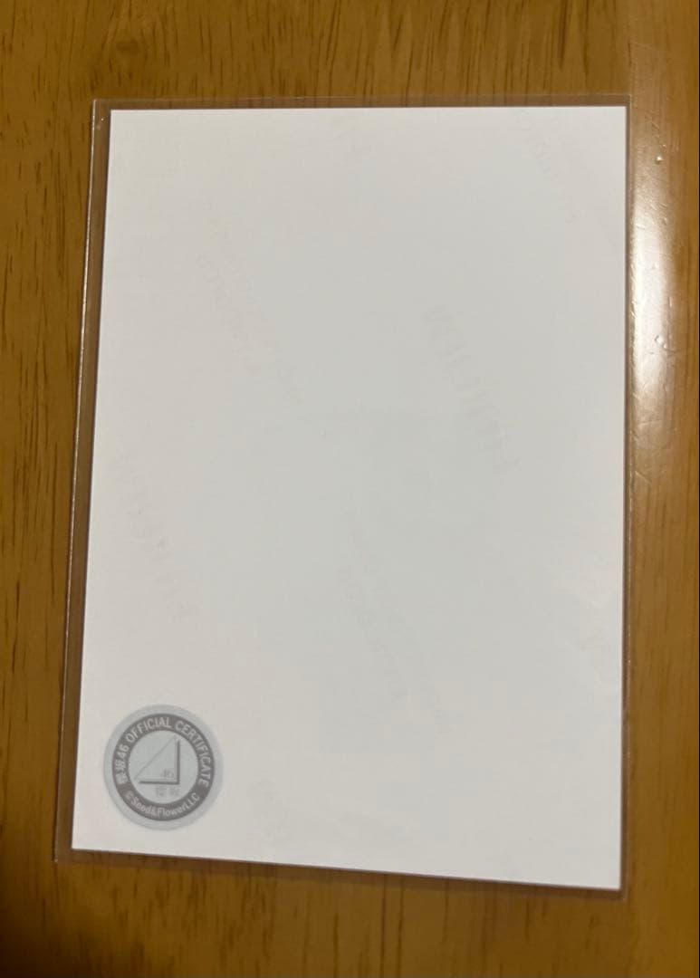 森田ひかる 直筆サイン入り生写真