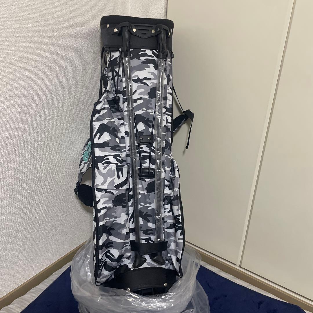 新品未使用　スコッティキャメロン　キャディバッグ　スタンド式　迷彩　グレー