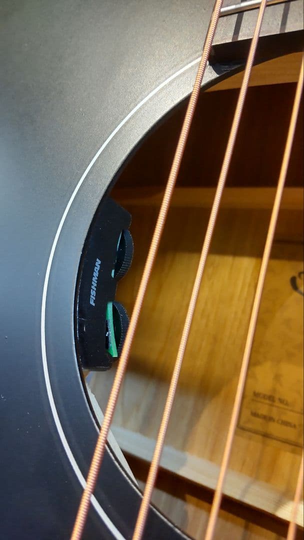 【S.Yairi】 YEF-01 NBK エレアコギター