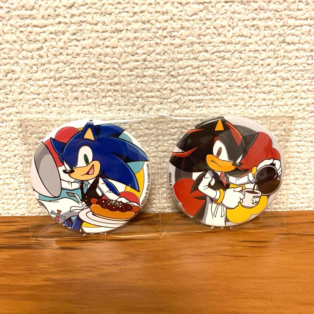 ホロライブ ソニころ2024 ソニック シャドウ 缶バッジ セット