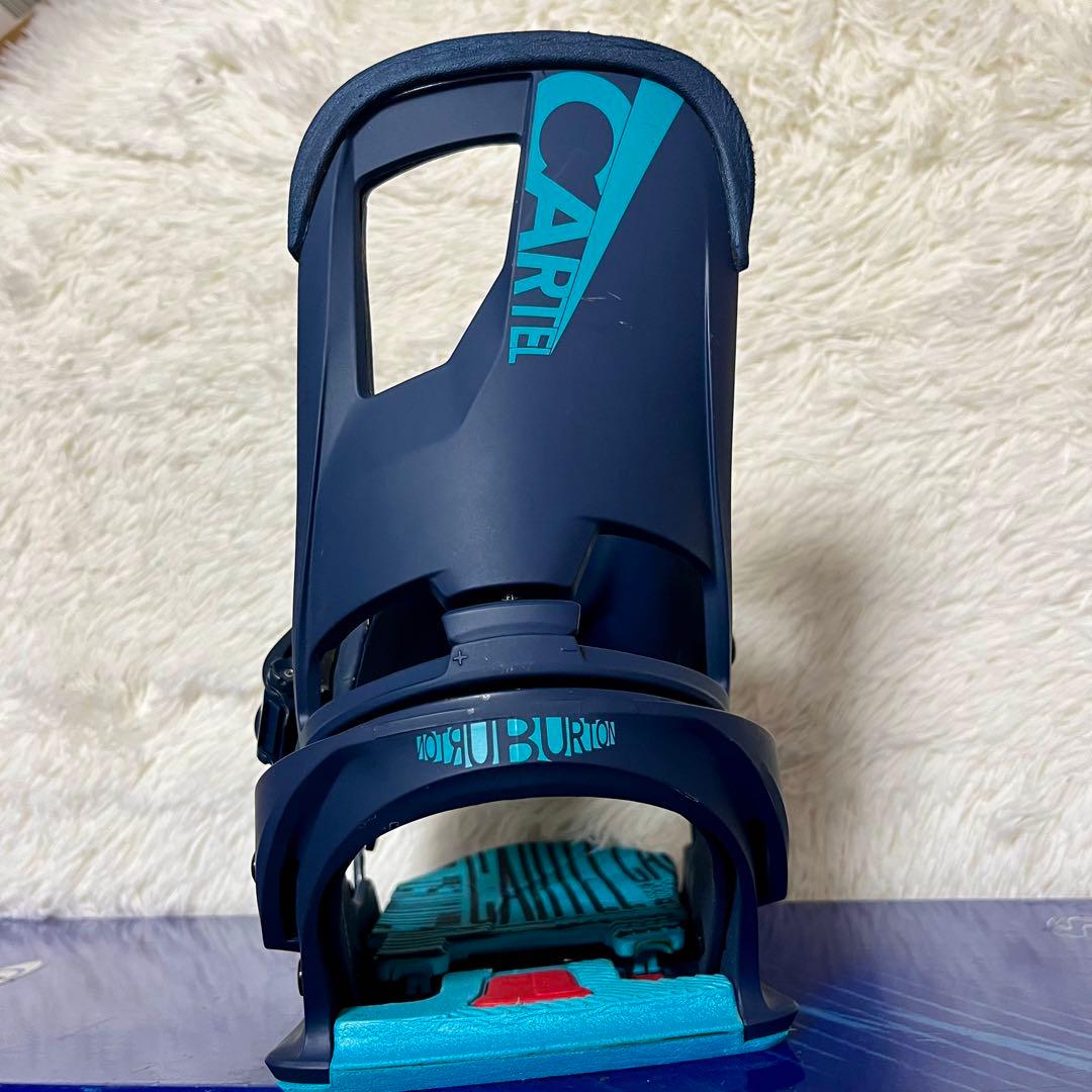 【良品】SALOMON 163 ＋ BURTON CARTEL セット　スノボ