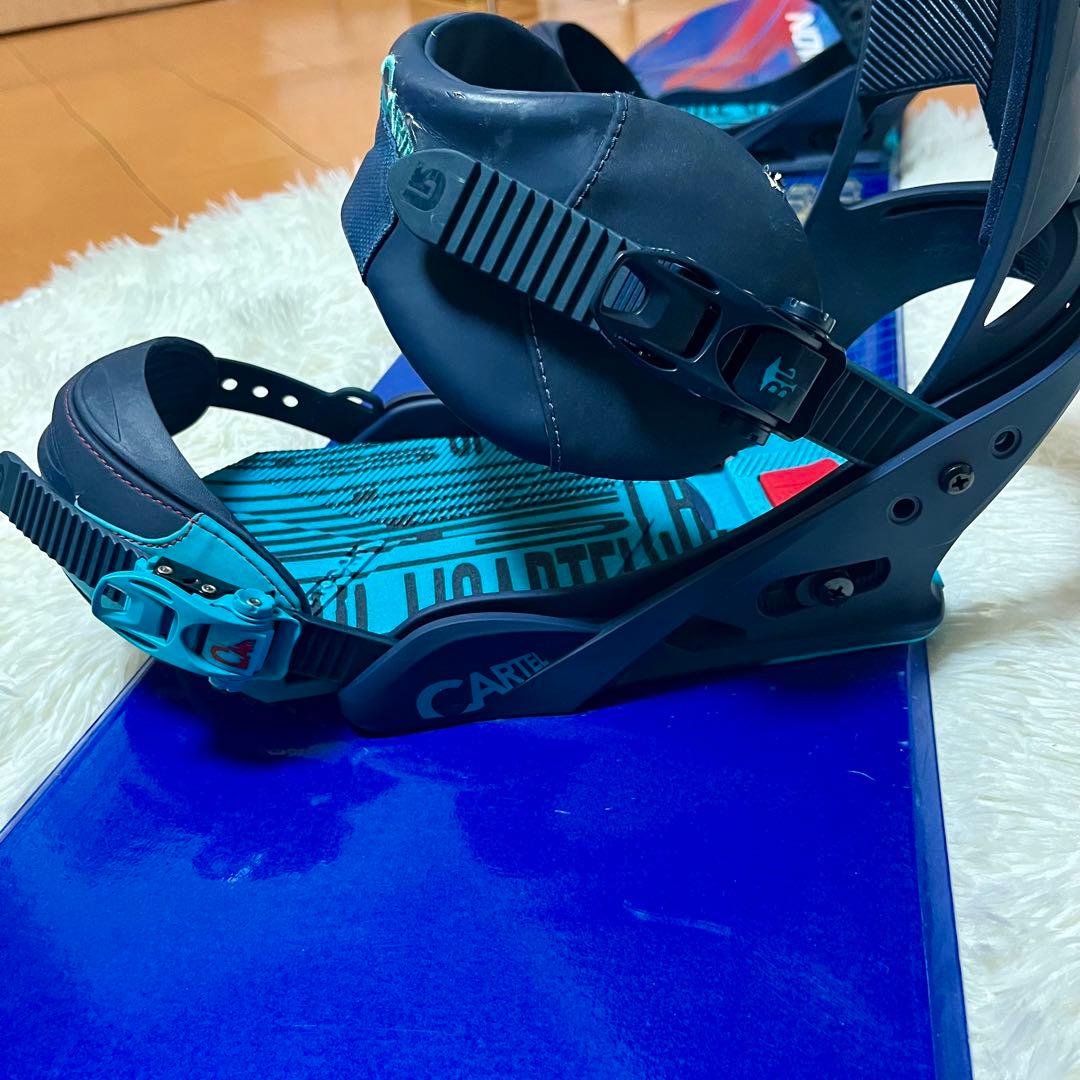 【良品】SALOMON 163 ＋ BURTON CARTEL セット　スノボ