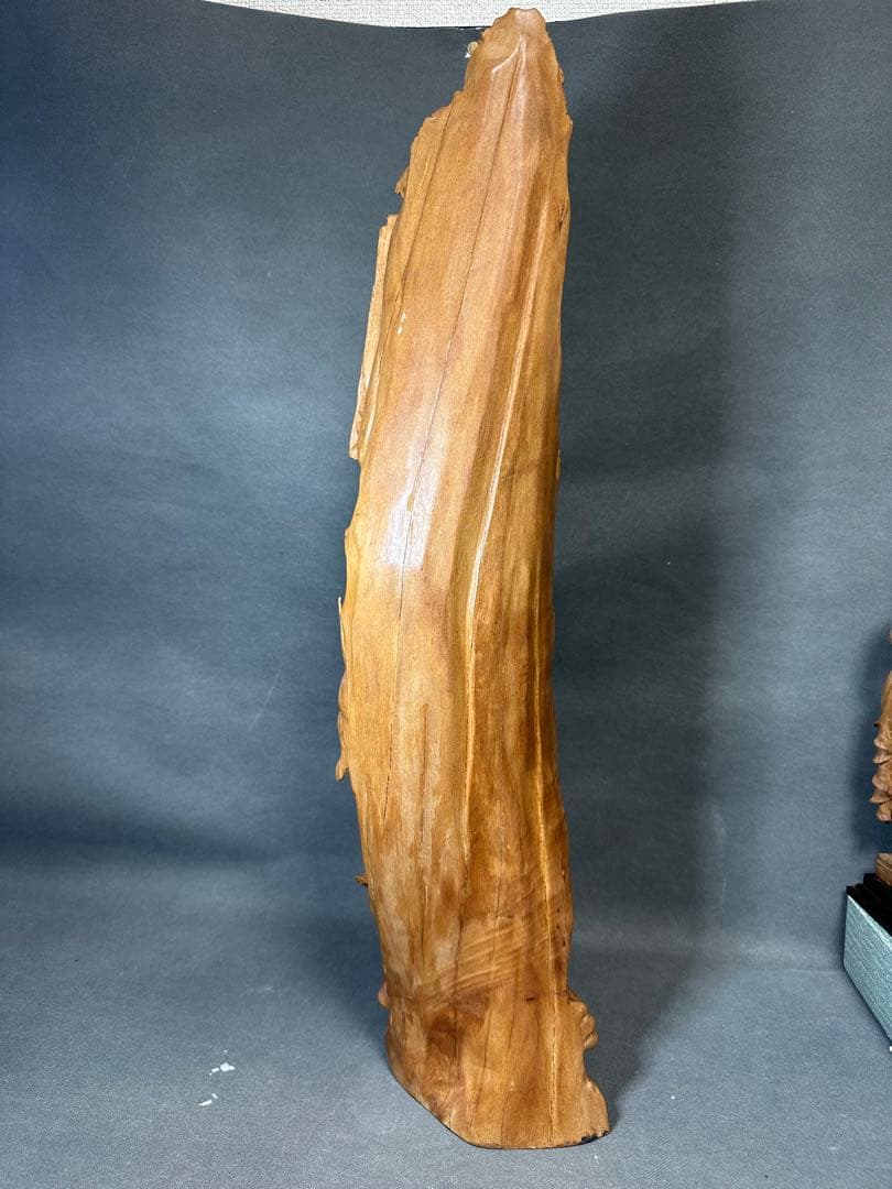 白檀　観音　木彫り　仏教美術　仏像 骨董 仏教　密教　置物アンティーク