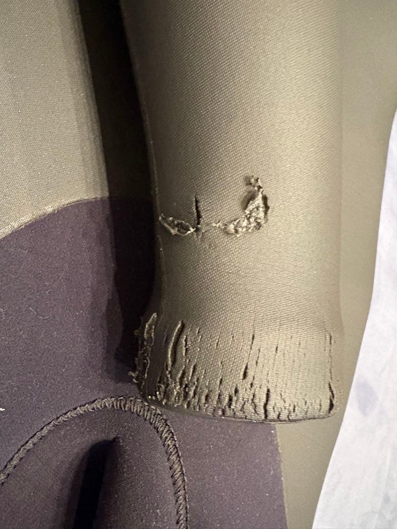 Mellow セミドライ ロングチェストZIPフルスーツ 5mm/3mm