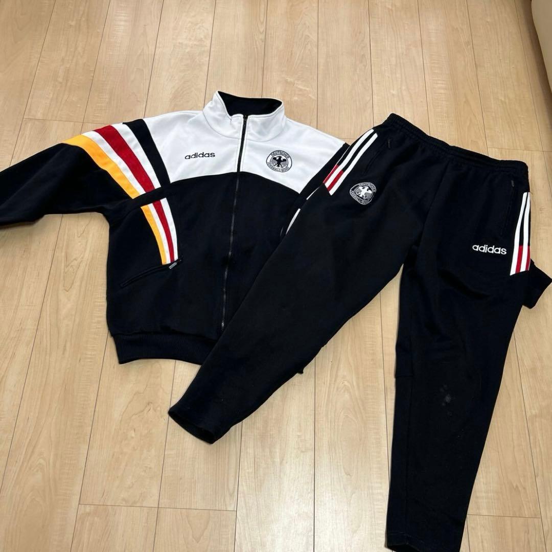 希少　90S アディダス ドイツ代表 トラックジャケット 1996年 L位　上下