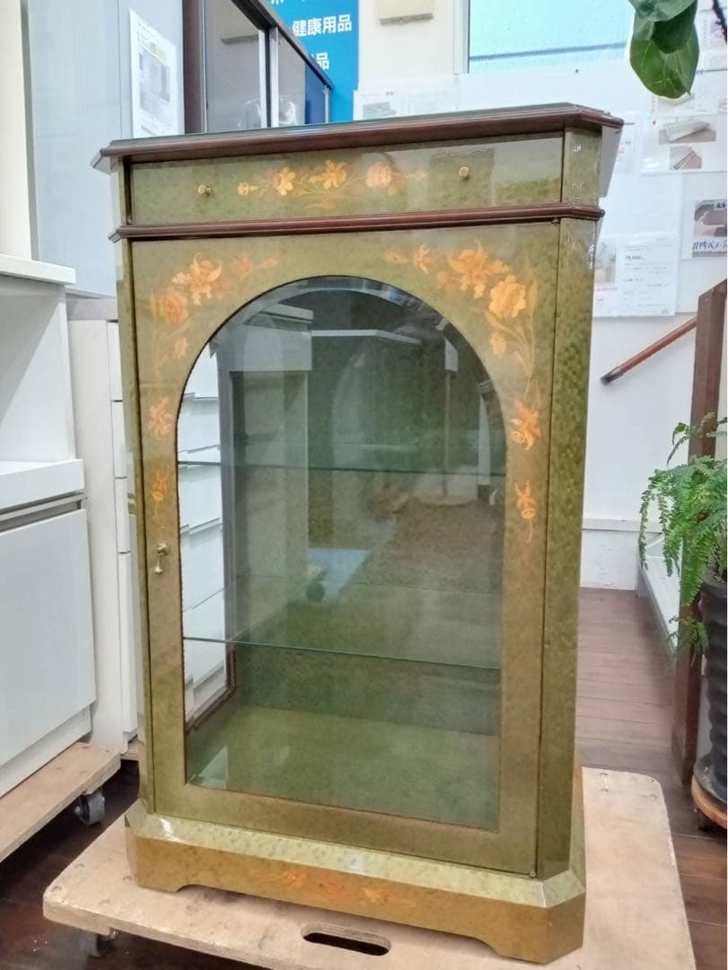 希少品❗コレクションボード　象嵌　ガラス　飾り棚　北九州市福岡市限定
