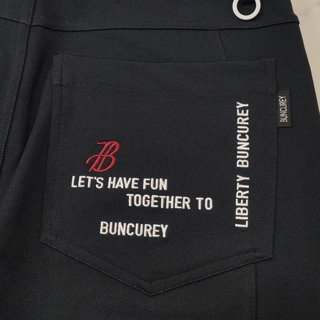 バンクレイ　ゴルフ　ハーフパンツ　ストレッチ　Dカン　ダークネイビー　ロゴ　3