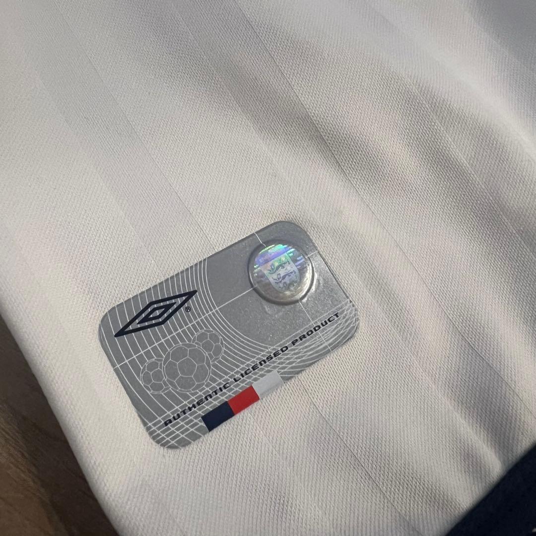 イングランド代表 BECKHAM 7 ホー　日韓ワールドカップ　ユニフォーム