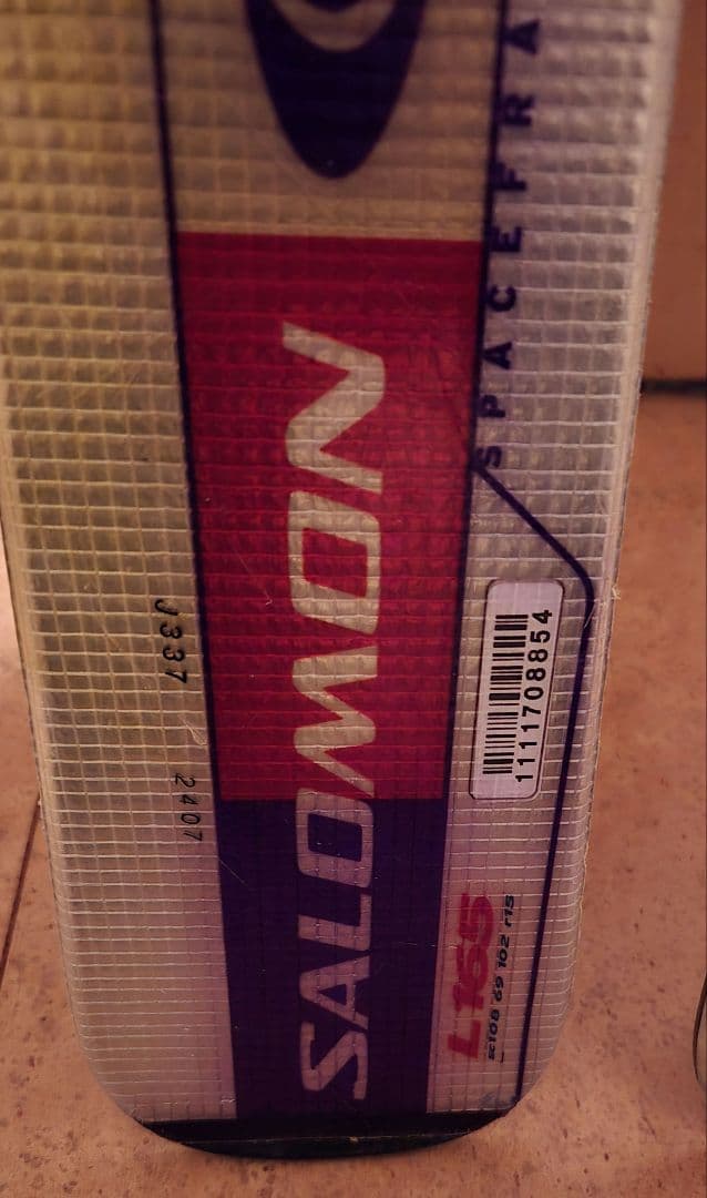 SALOMON pilot demo スキー板メンテナンス済み