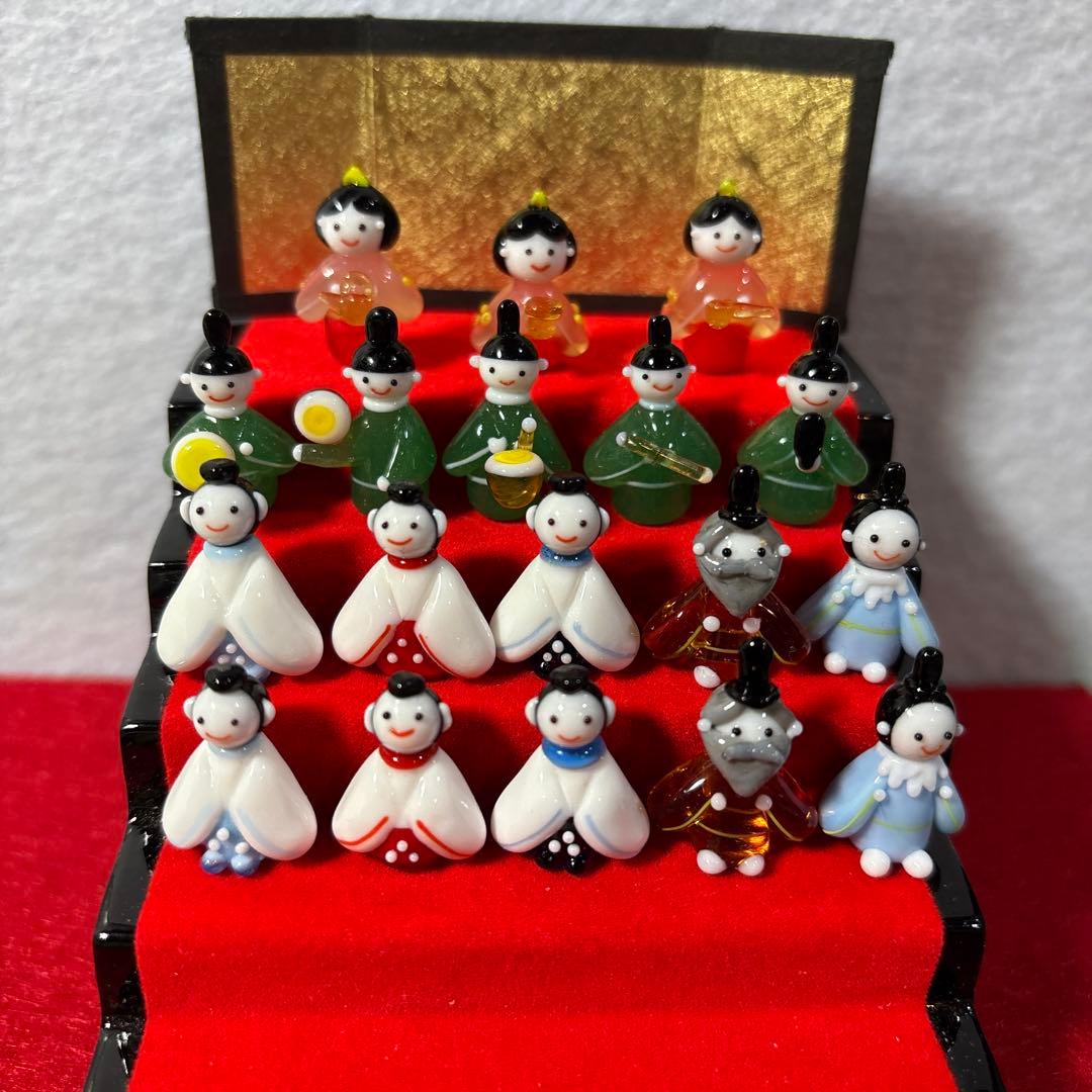 ぶうこかな　ガラス細工　ミニチュア