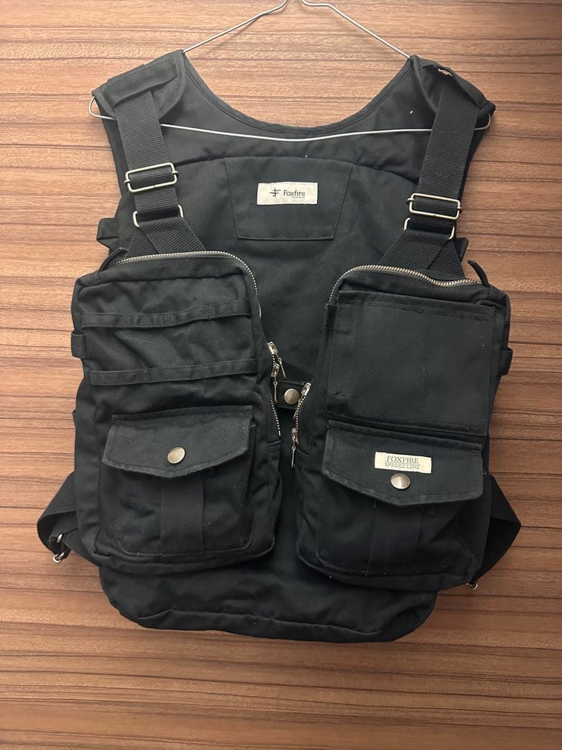 Foxfire バーチカルタックルベスト　ブラック