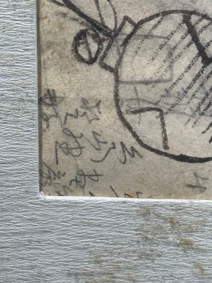 生田花朝女　祭り風景　絵　絵画　額