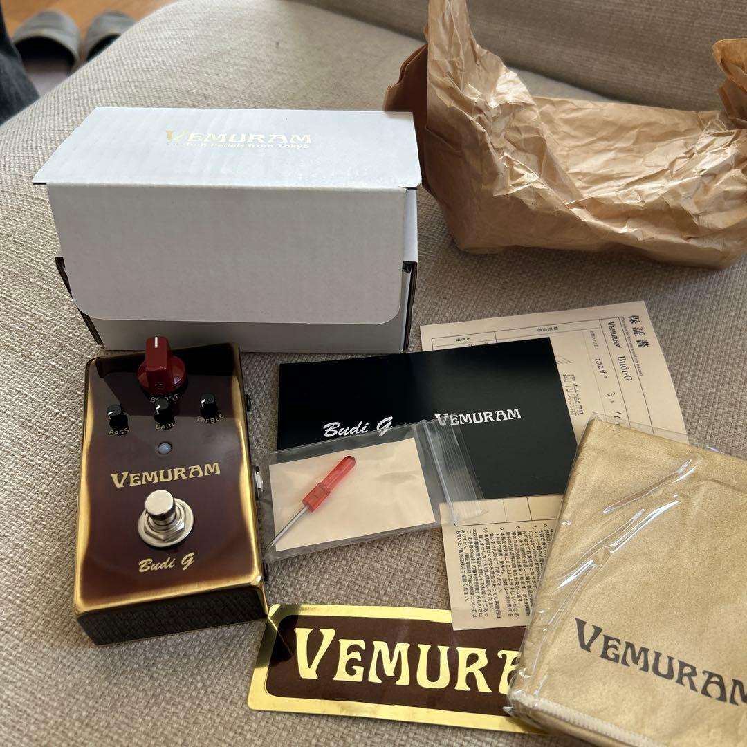 Ｋ　Vemuram Budi G ギターエフェクター　ブースター