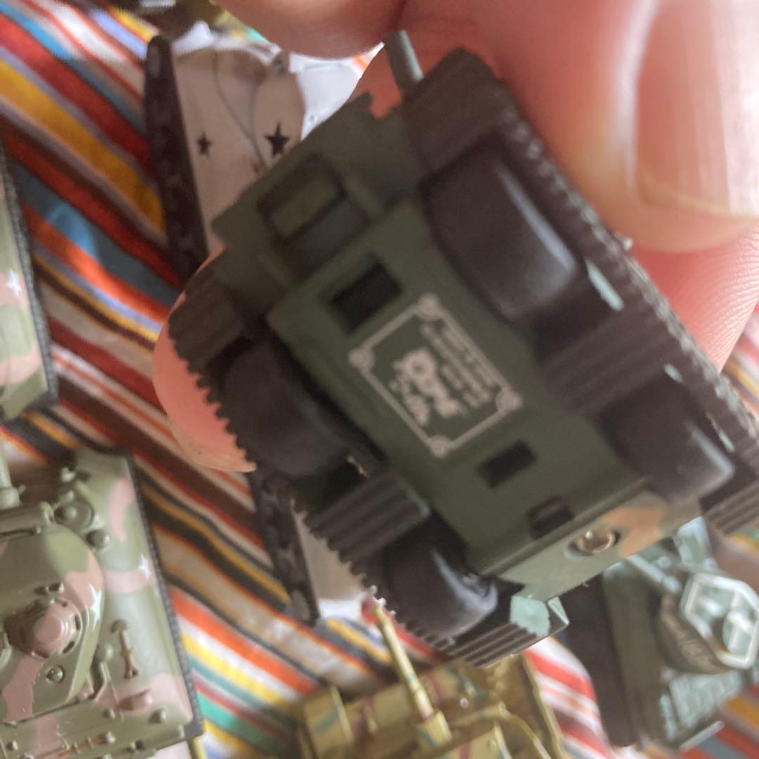ちびっこコンバット　Ｑ　　戦車　14台　中古　　TIGER T34 コンバット