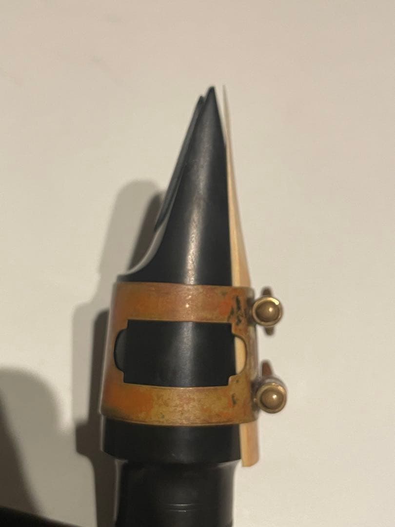 ヴィンテージ　アルトサックス用リガチャー　Martin・Connタイプ