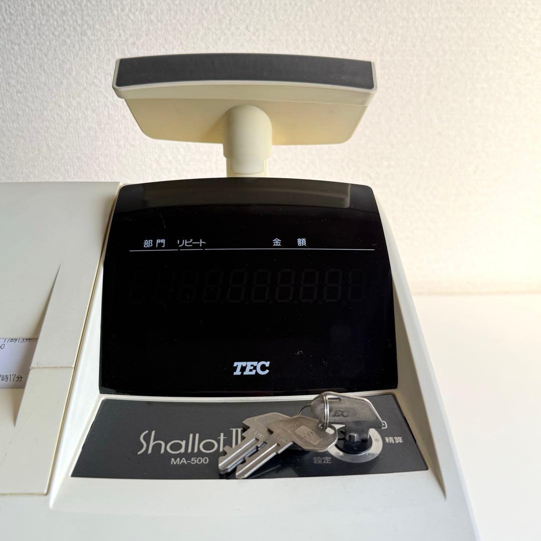 t*0様 東芝テック TEC 電子レジスター MA-500-5-R【NN0115