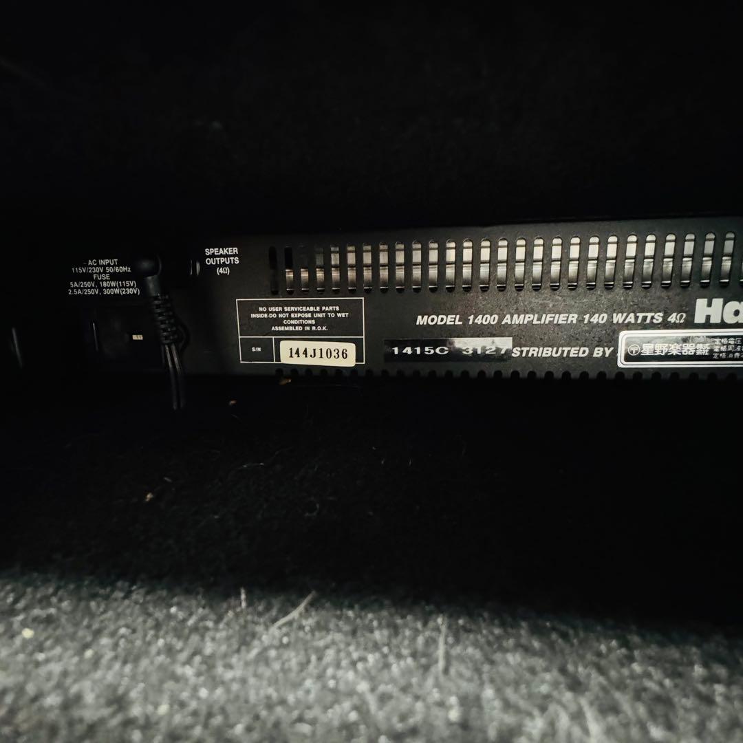 超希少 Hartke 1415 Combo MODEL 1400 BASS