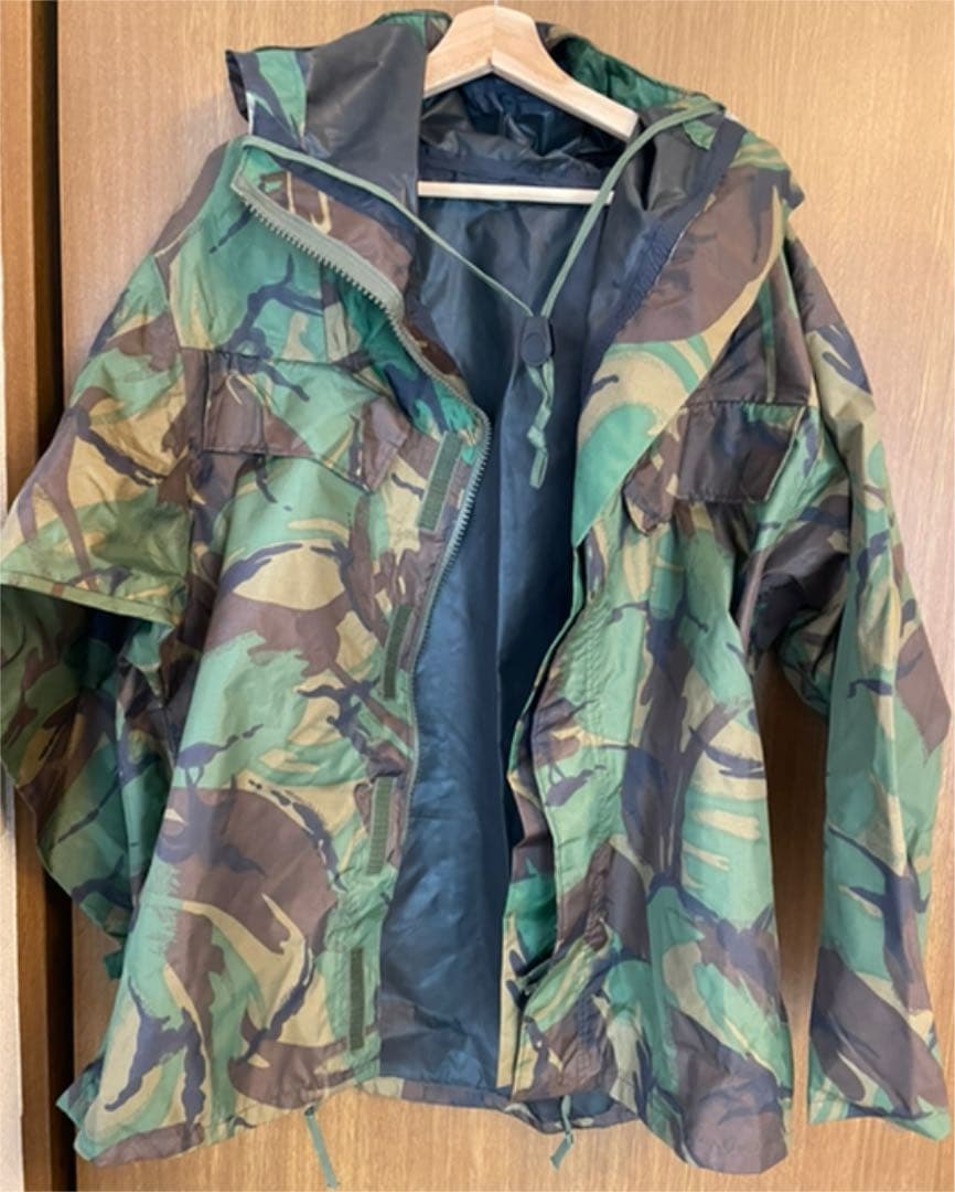 中田商店　実物イギリス軍 カモフラージュ ミリタリー マウンテンパーカーサバゲー