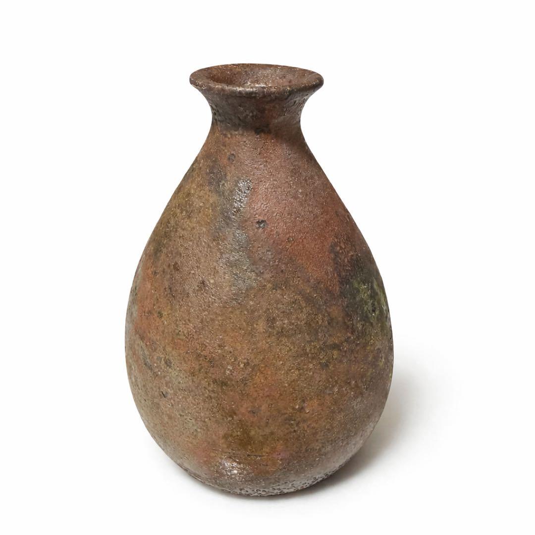 備前焼 徳利 共箱付 酒器 花入 在銘 窯変 ぐい呑み 茶道具