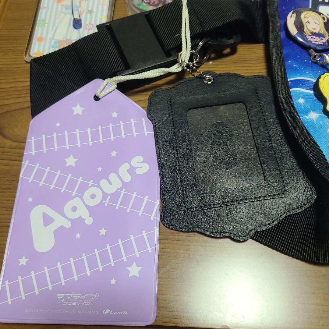 ラブライブサンシャイン 小原鞠莉 痛バ メッセンジャーバッグ HPT 缶バッジ