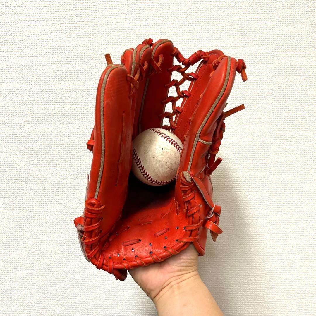 535 ナイキ ダイヤモンドエリート 謝道 美品 硬式 外野手用グローブ 左投げ