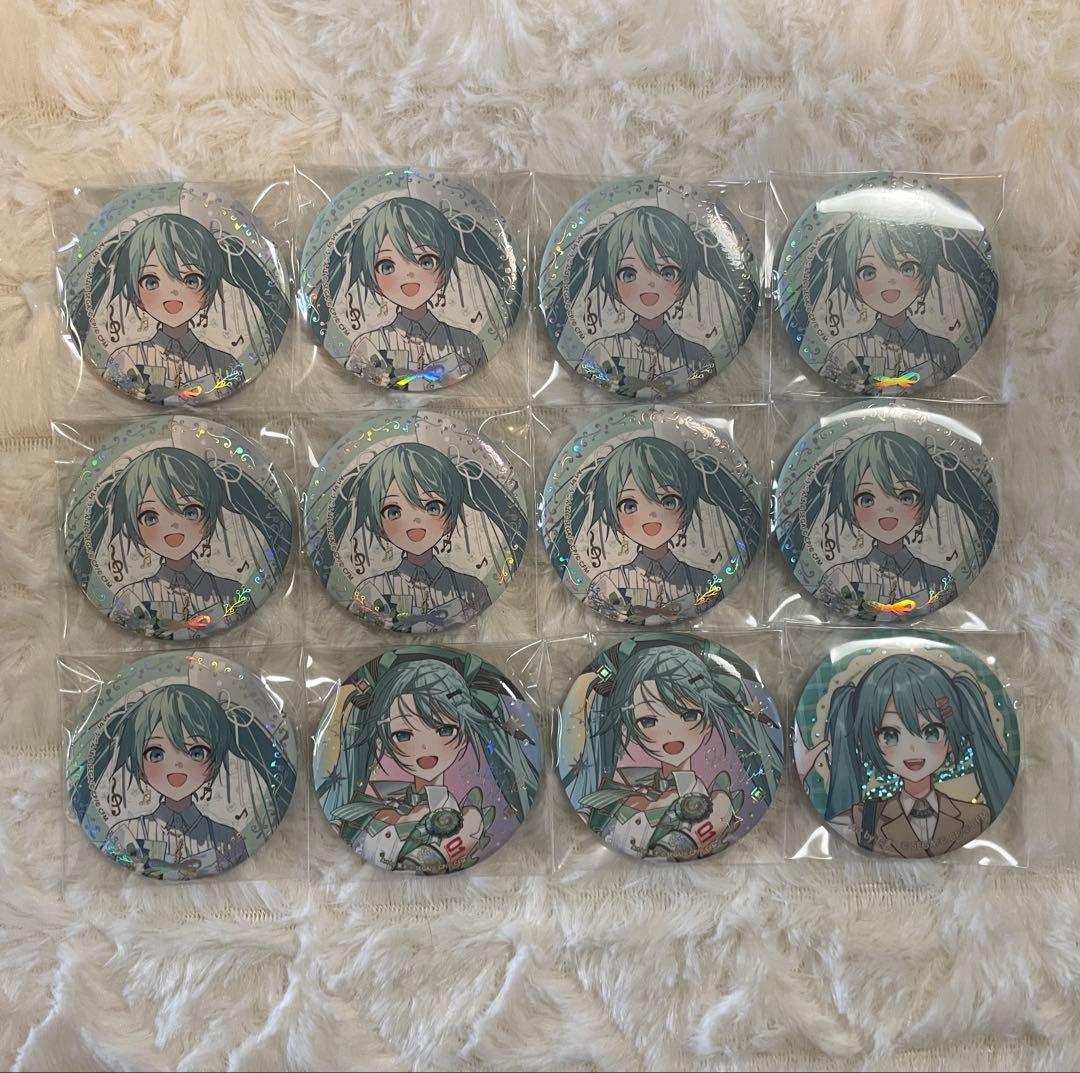 プロセカ 初音ミク 缶バ 12点