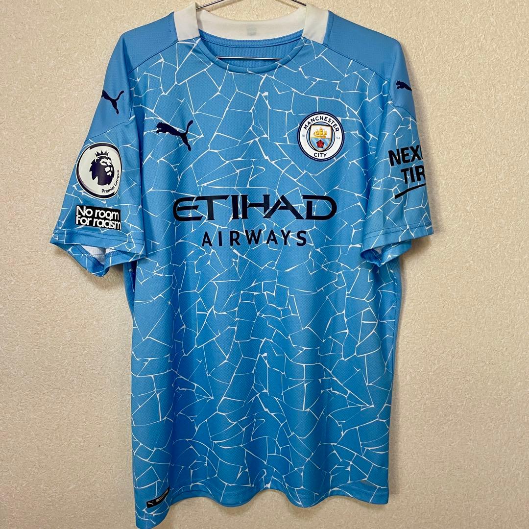 【正規品】マンチェスター・シティ 20/21デ・ブライネ 17 XLフルパッチ