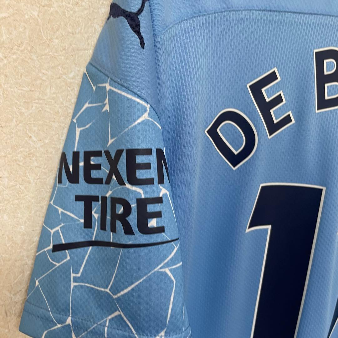 【正規品】マンチェスター・シティ 20/21デ・ブライネ 17 XLフルパッチ