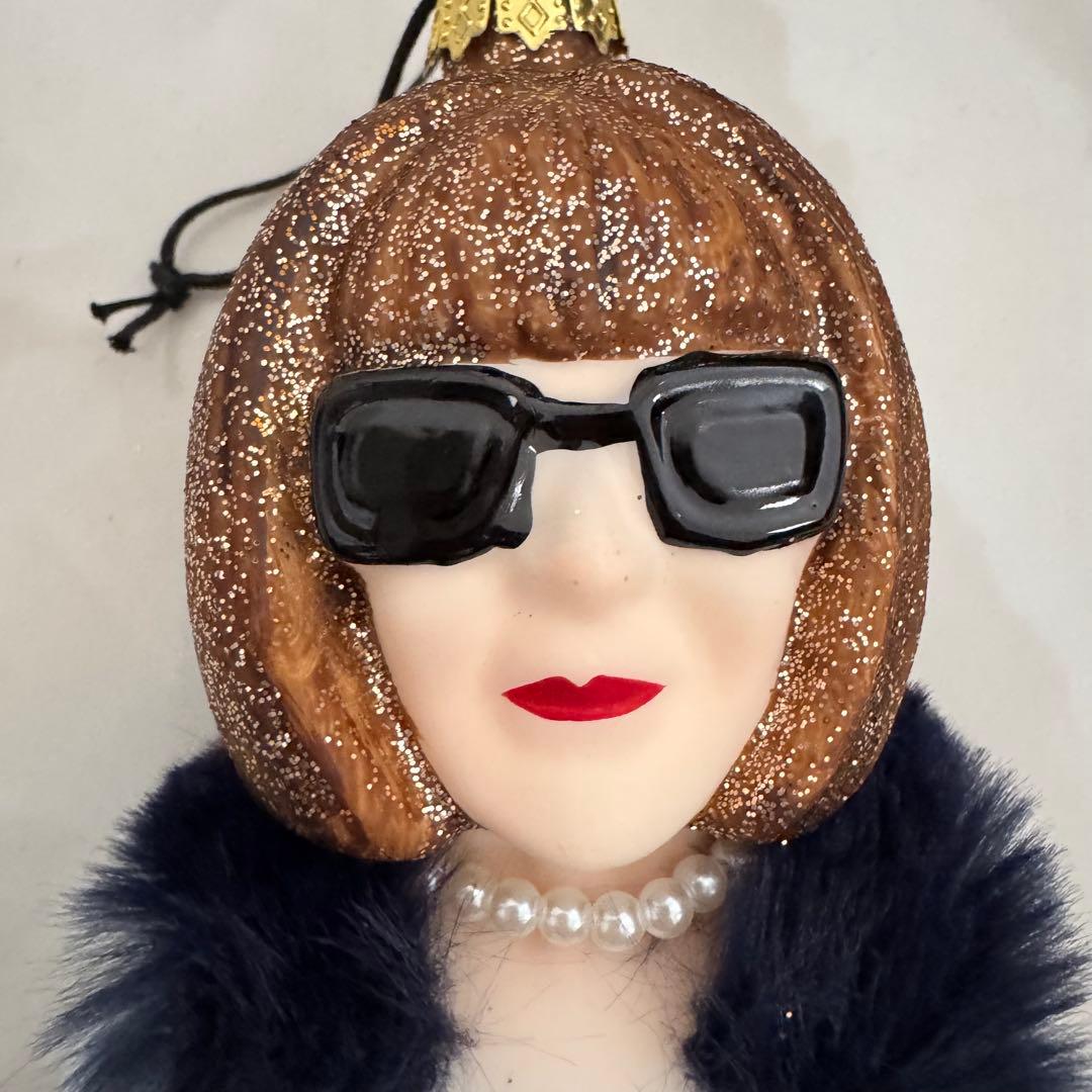 クリスマス　ガラス　オーナメント アナ ウィンツアー