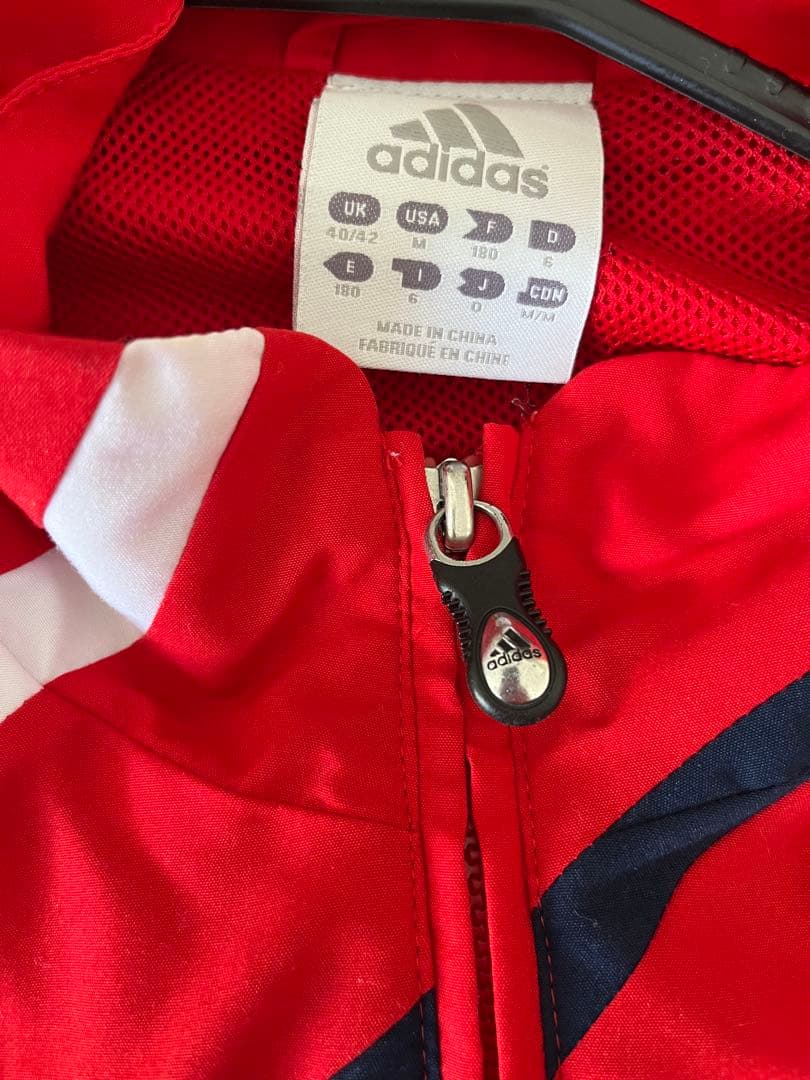アディダス　バイエルンミュンヘン　トラックジャケット　ウィンドブレイカー　XL