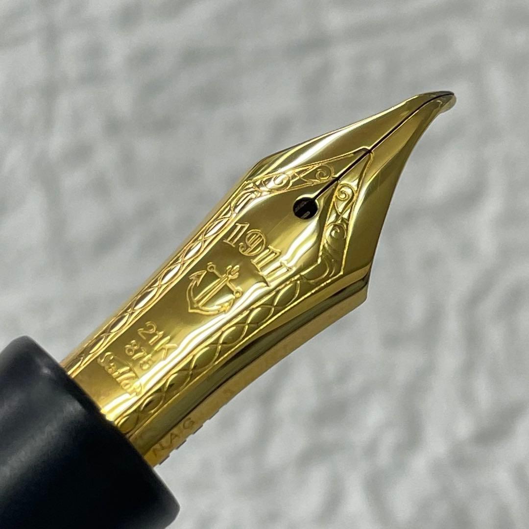 セーラー 万年筆 プロフィット21 ロング ジャバラ漆塗りラデン 長刀コンコルド