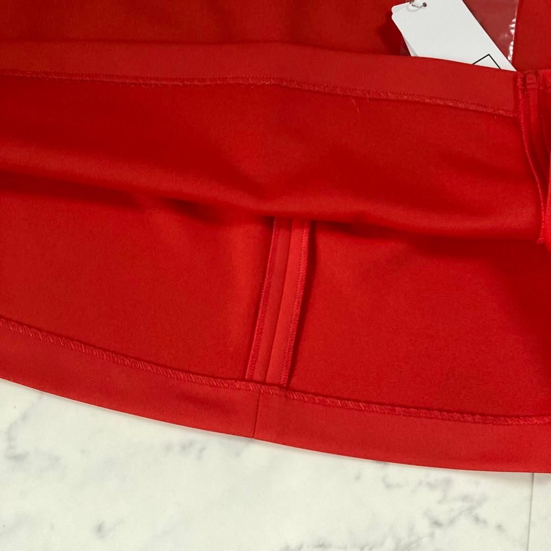 定価26400円【新品】レディース38ランバンスポール フレアスカート赤