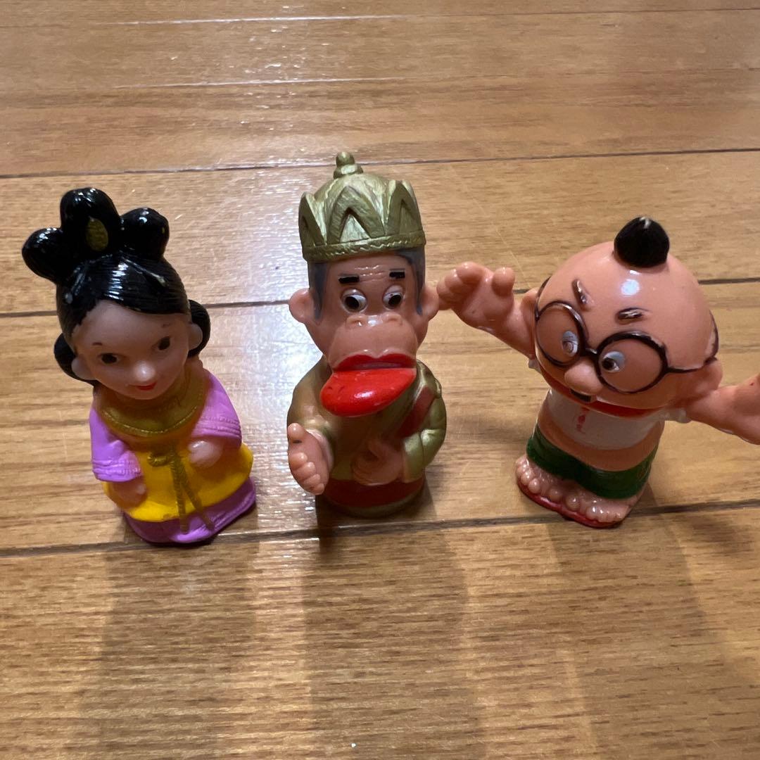 ドリフターズ　指人形　飛べ！孫悟空　西遊記　8体＋筋斗雲　当時物