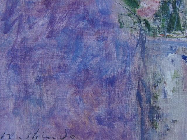 今関鷲人、「グラジオラス、トルコ桔梗、バラ」、希少な額装用画集より