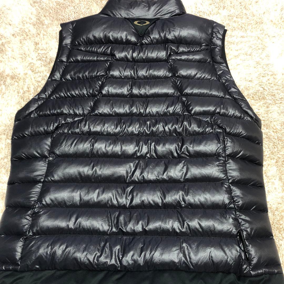 Oakley スカルコレクション ダウンベスト L ブラック