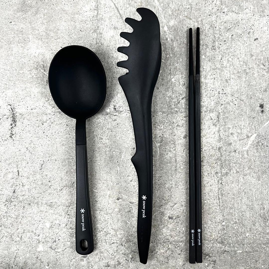 廃盤品 peak キッチンツール6点セット　メッシュケース付き