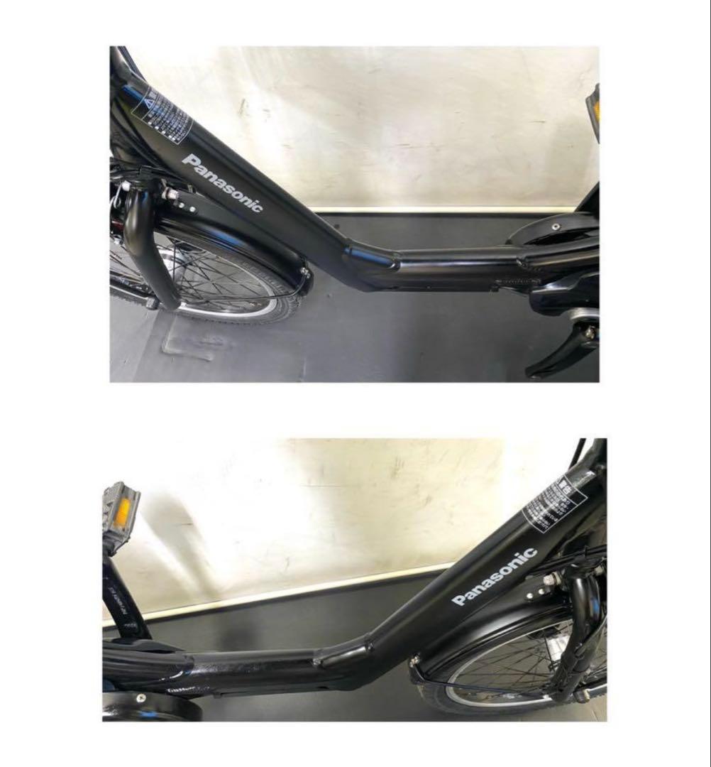 1年保証 パナソニック　ギュットアニーズ　20インチ　黒色　電動アシスト自転車