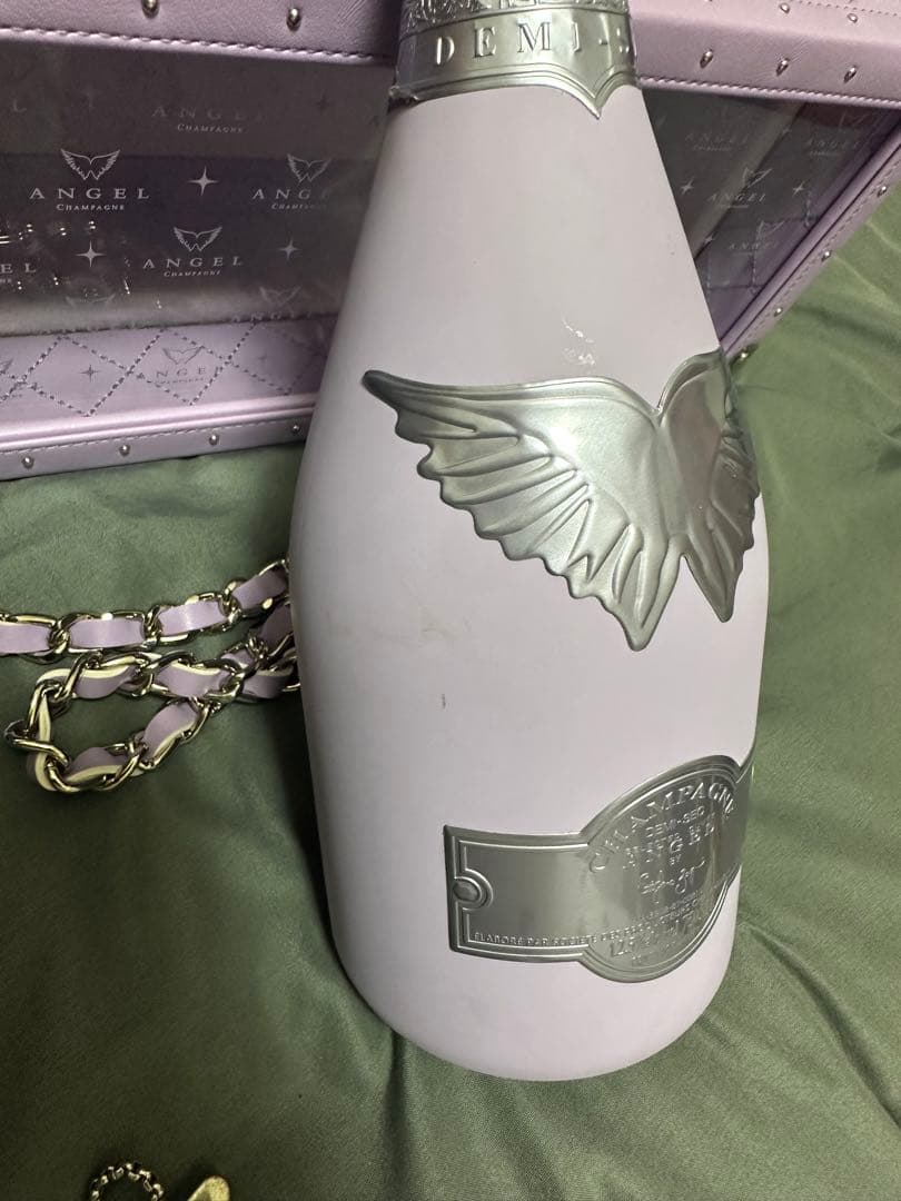 限定カラー紫ドゥミセック エンジェル レザー