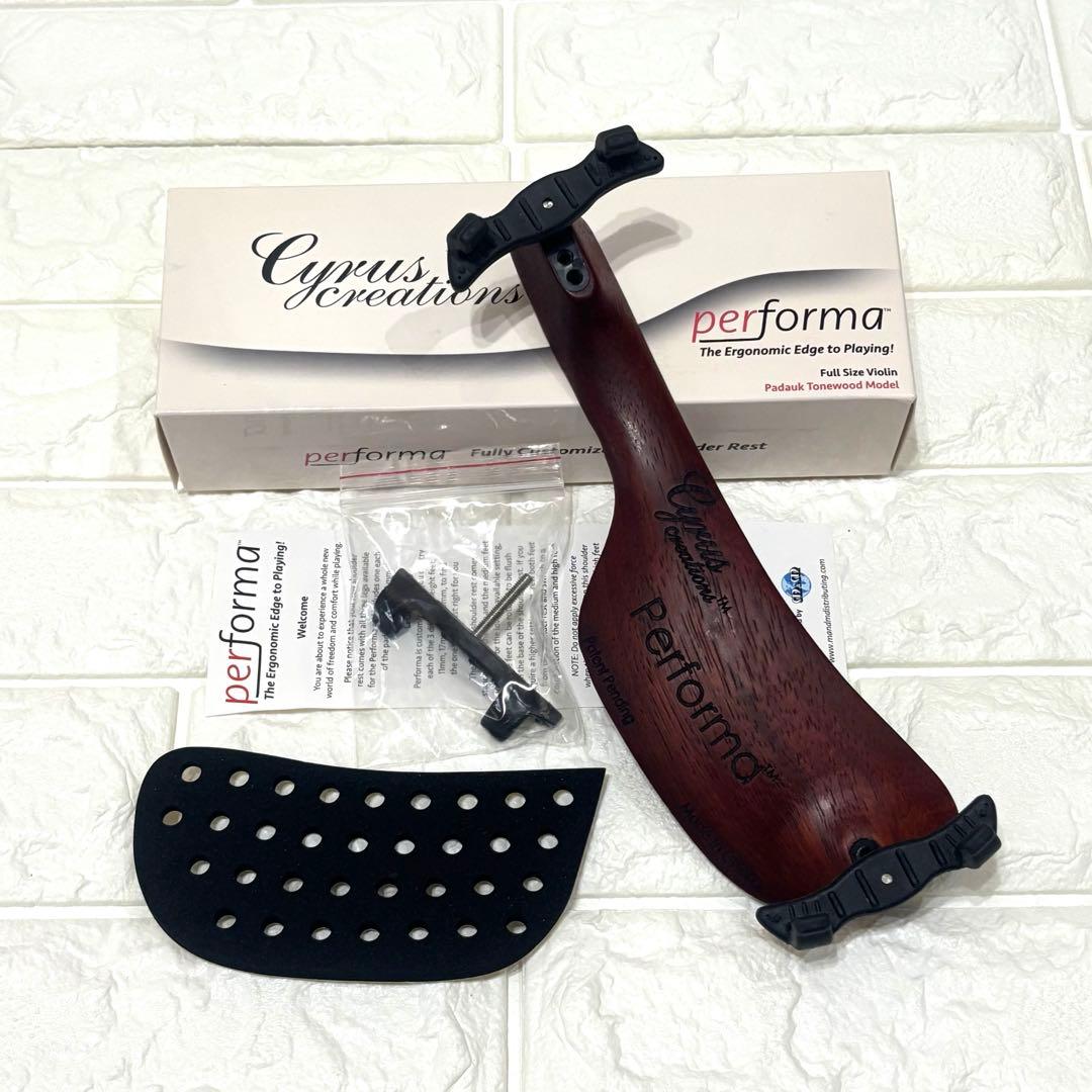 【美品】Performa バイオリン 肩当て　ほぼ使用感なし❣️付属品あり❗️