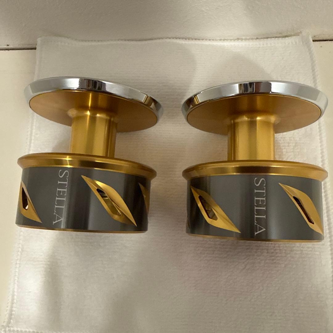 シマノ 夢屋 20ステラSW20000MAX スプール OH済み 2個 PE付き