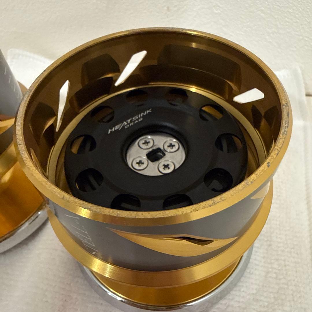 シマノ 夢屋 20ステラSW20000MAX スプール OH済み 2個 PE付き