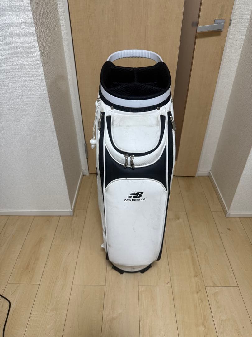 new balance キャディバッグ ホワイト